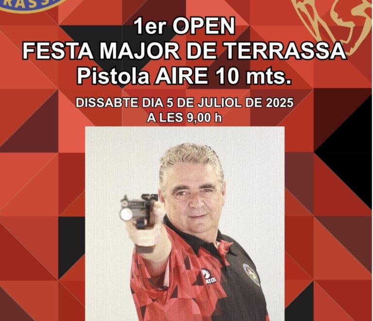 1er Open Festa Major Pistola Aire 10m