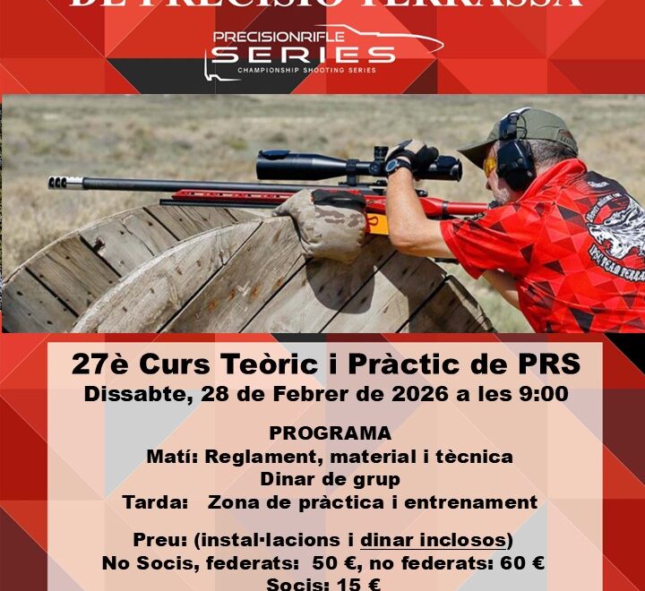 27è Curs Teòric i Pràctic de PRS
