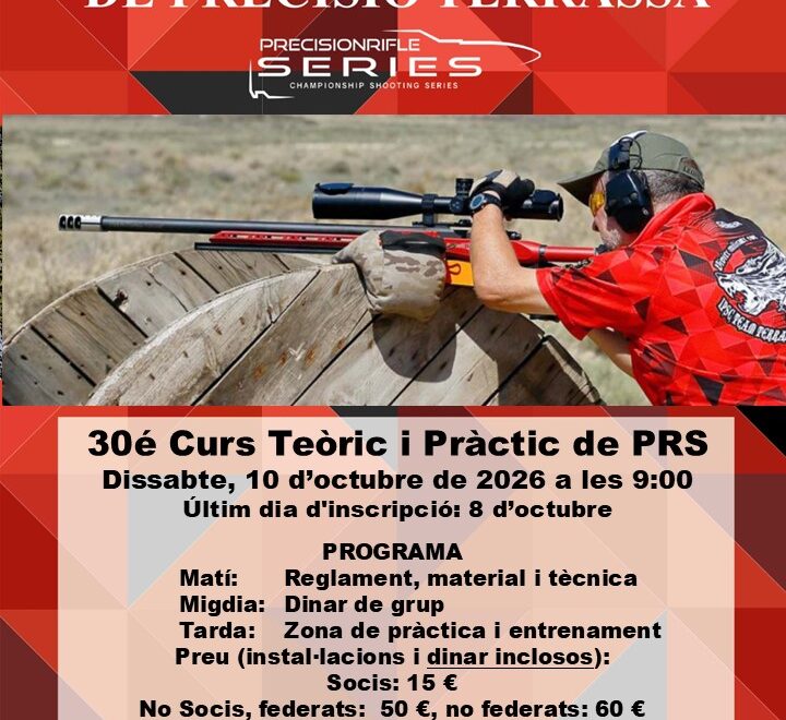 30é Curs Teòric i Pràctic de PRS